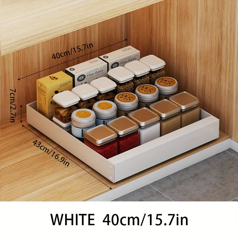 Erweiterbarer Küchenschrank Organizer