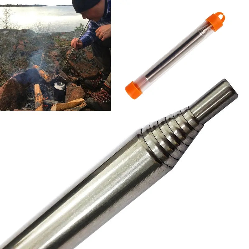 Survival Blasrohr für Lagerfeuer und Outdoor Kochen