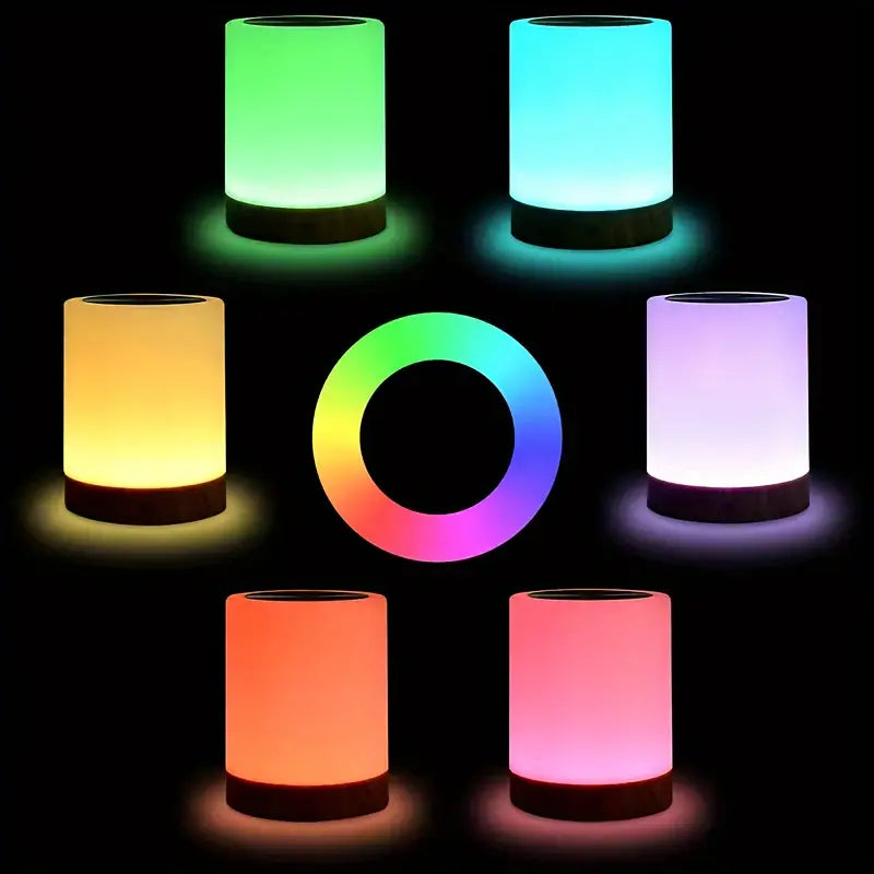 Dimmbares LED Nachtlicht mit Modernem Design und Farbwechsel
