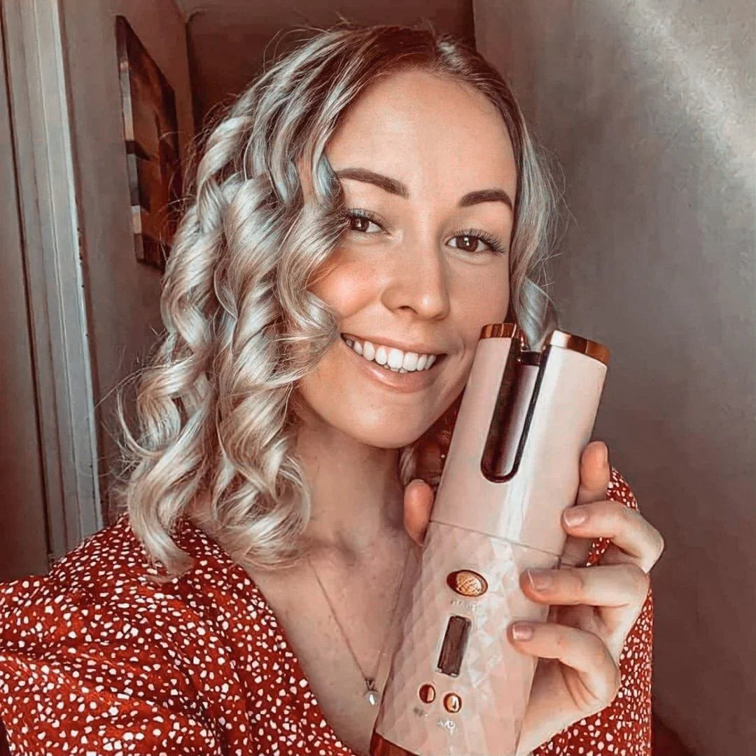 Schnurloser Haarstyling-Lockenstab