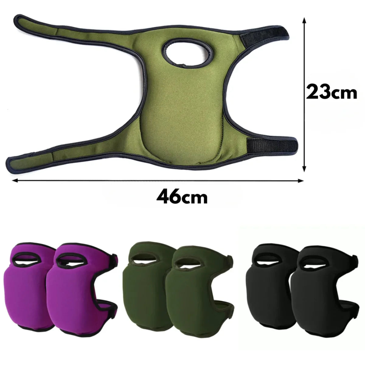 Ergonomische Knieschützer fürs Gärtnern mit Extra Polsterung für Maximalen Komfort
