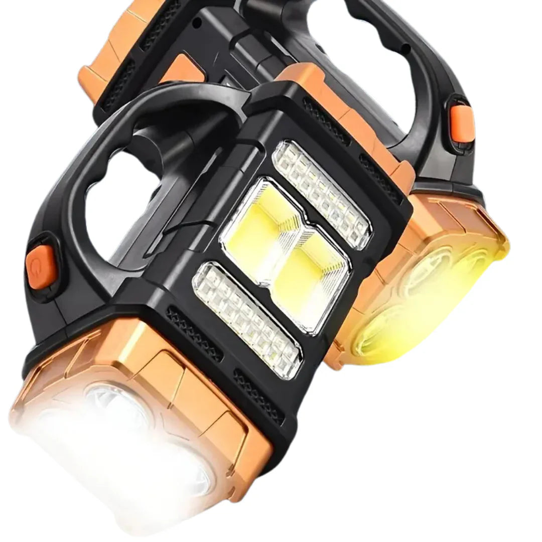 3-in-1 Notfall-Taschenlampe mit USB-Aufladung und Traggriff