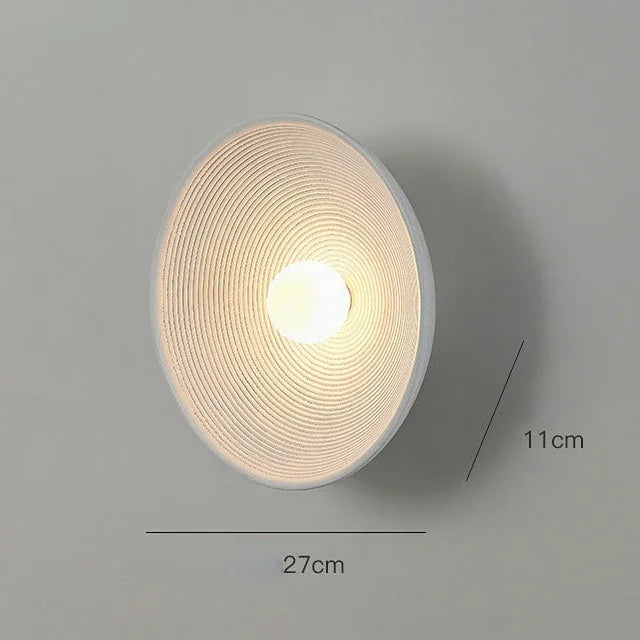 Minimalistische Japanische Wandlampe