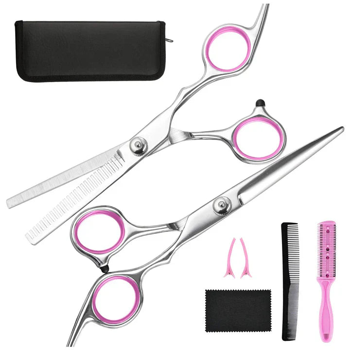 Professionelles Haarpflege-Set | Schneide- Und Ausdünnscheren Für Präzise Frisuren