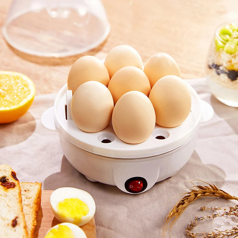 Elektrischer Eierkocher & Dampfgarer – Kompaktes Multifunktionsgerät Für Perfekte Eier Und Gedämpftes Essen