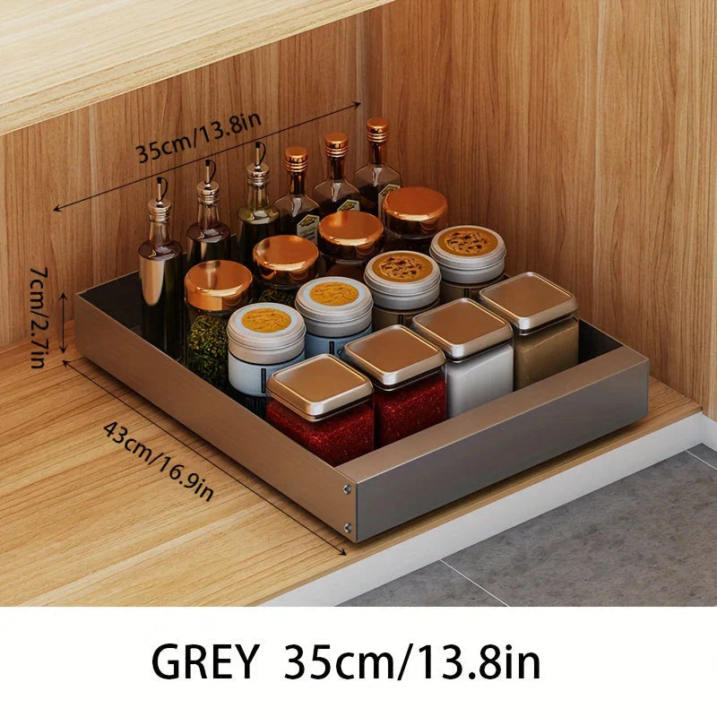 Erweiterbarer Küchenschrank Organizer