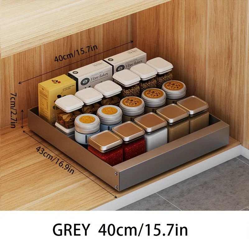 Erweiterbarer Küchenschrank Organizer