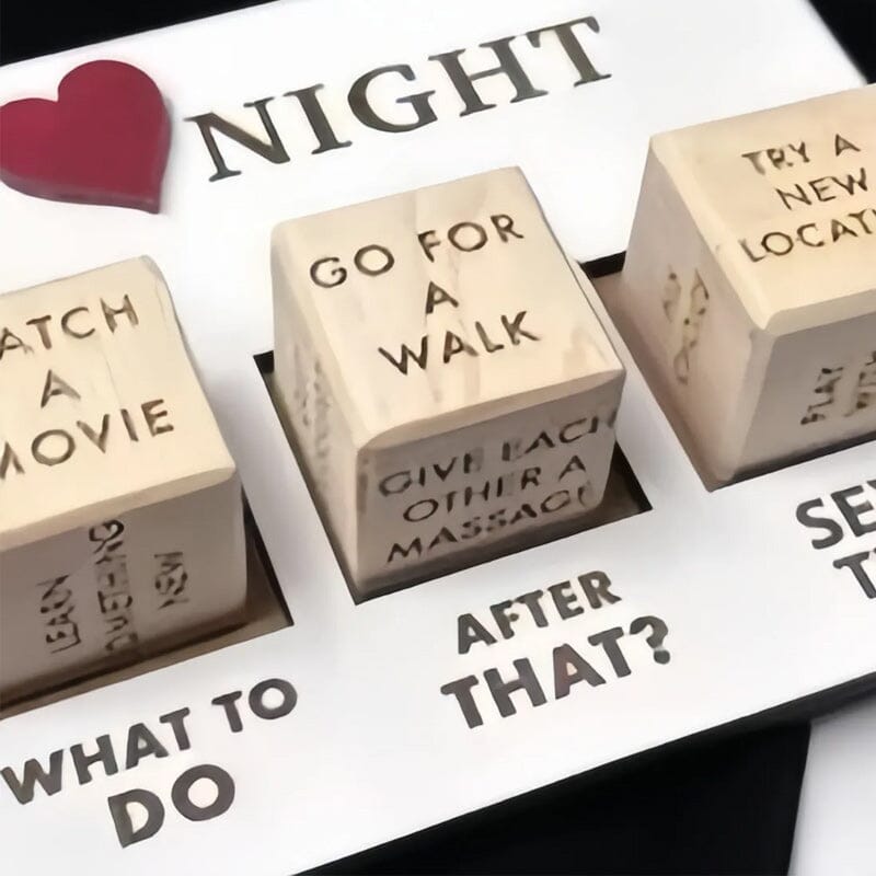 Edles Date Night Würfelspiel – Romantische und Verspielte Ideen für Paare