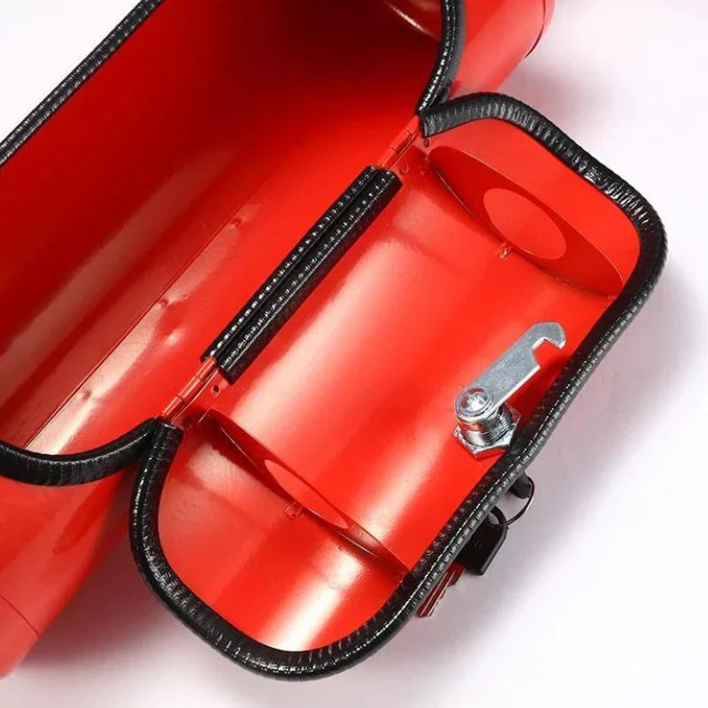 Origineller Stilvoller Flaschenhalter im Feuerlöscher-Design – Praktisch und Dekorativ