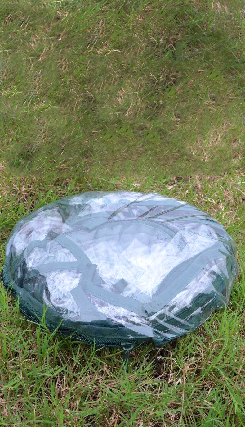 Kompakter Pflanzenschutz-Zelt für Gartenpflanzen – Transparentes Gewächshaus
