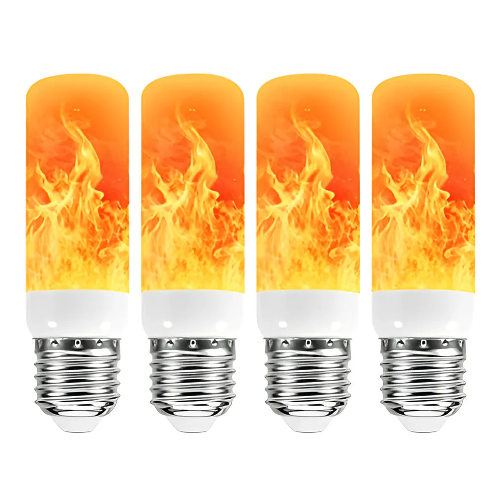 Flammen-Effekt Lampe – 9W LED Glühbirne mit Realistischem Flammenschein
