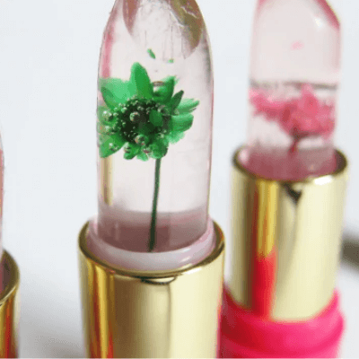 Blütenzauber Lippenbalsam – Feuchtigkeitsspendende Pflege mit Farbveränderung