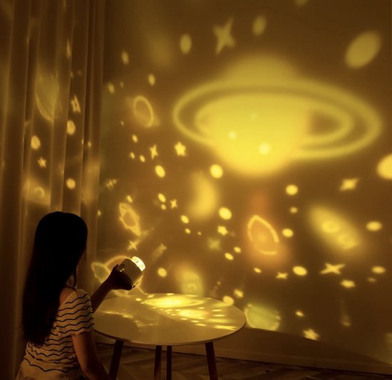 Magische Kinderzimmer-Lampe Mit Sterneneffekt