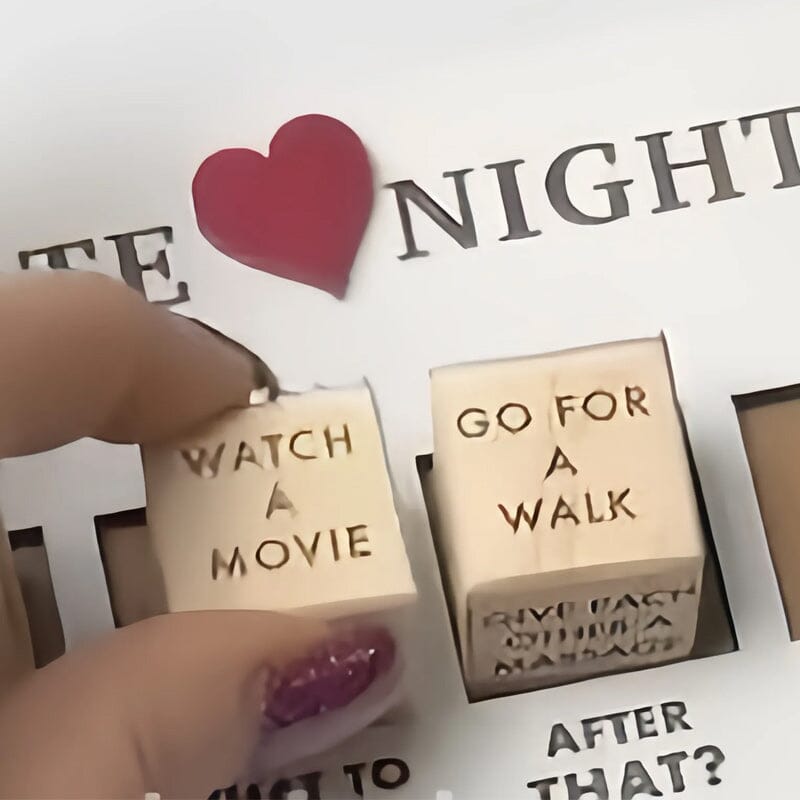 Edles Date Night Würfelspiel – Romantische und Verspielte Ideen für Paare