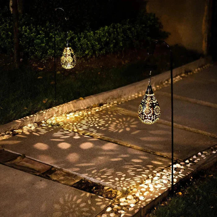 Solarbetriebene & Wetterbeständige Gartenlampe im Blumendesign – Für Stilvolle Außenbeleuchtung