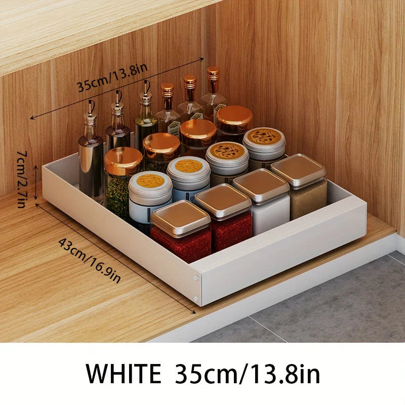 Erweiterbarer Küchenschrank Organizer