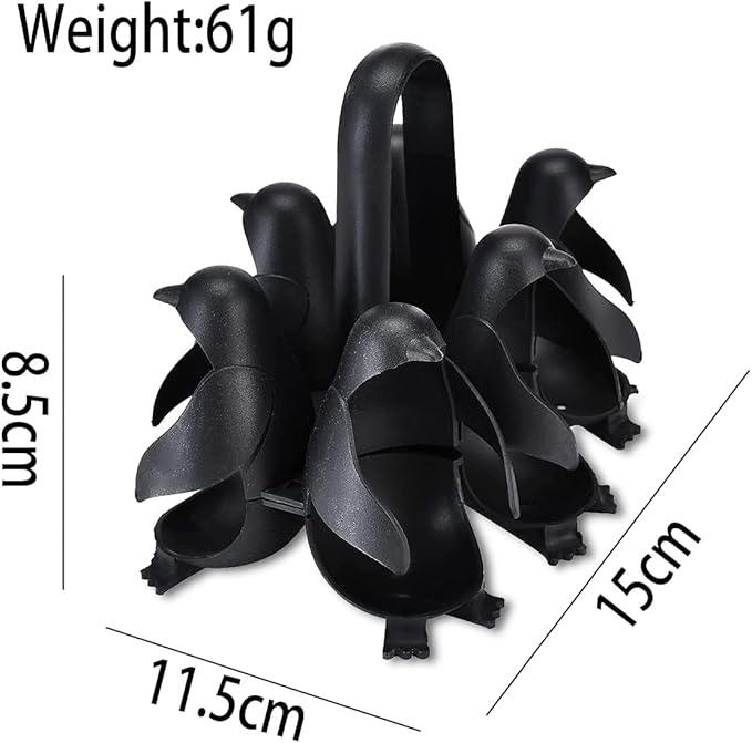 3-in-1 Eierhalter mit Süßem Pinguin Design