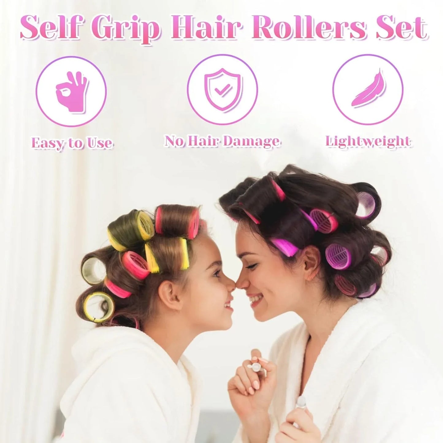 Selbstklebende Haarwickler | Für Voluminöse Und Langanhaltende Locken