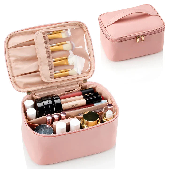 Praktischer Make-Up Organizer Für Reisen | Mit Fächern Und Verteilern