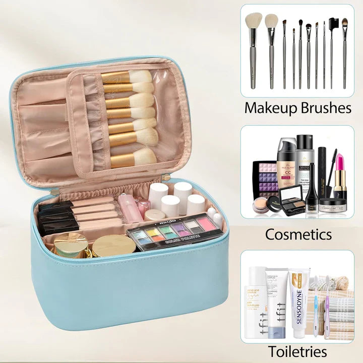 Praktischer Make-Up Organizer Für Reisen | Mit Fächern Und Verteilern