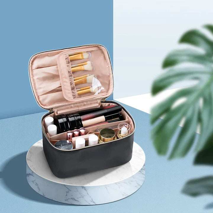 Praktischer Make-Up Organizer Für Reisen | Mit Fächern Und Verteilern