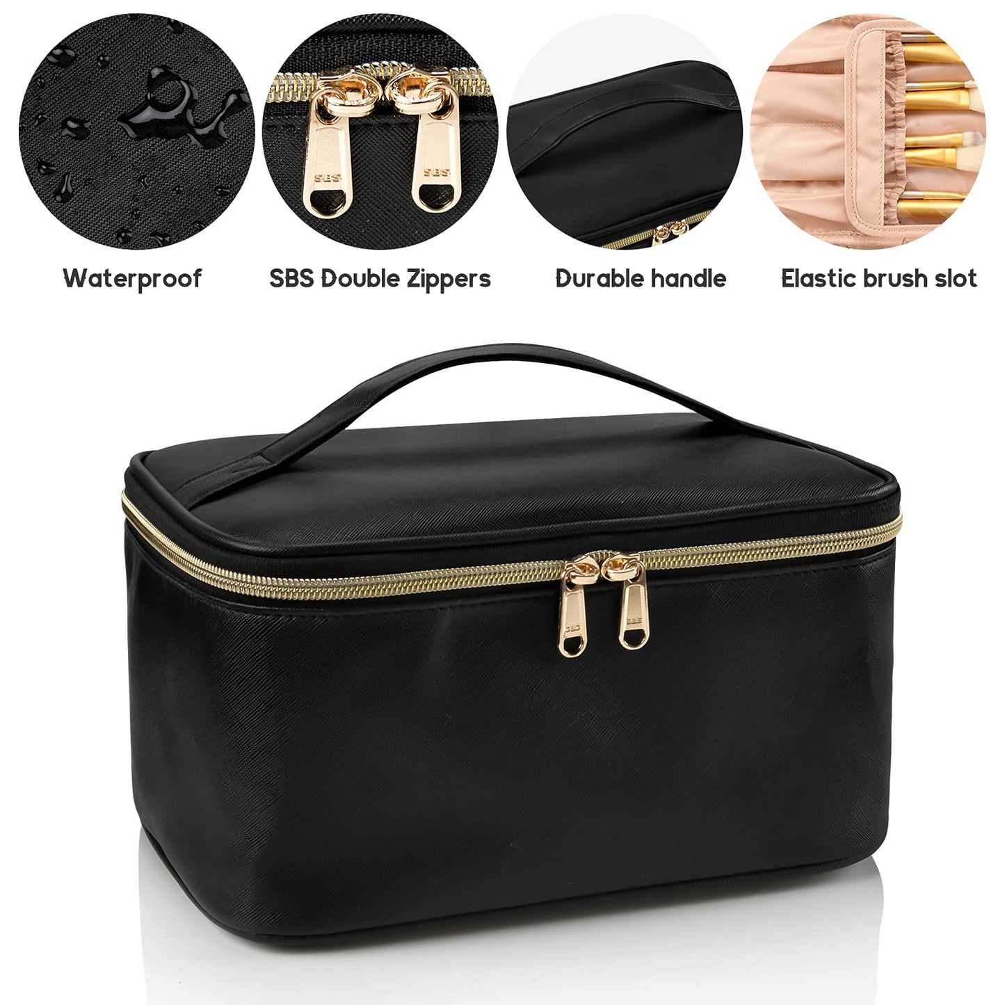 Praktischer Make-Up Organizer Für Reisen | Mit Fächern Und Verteilern