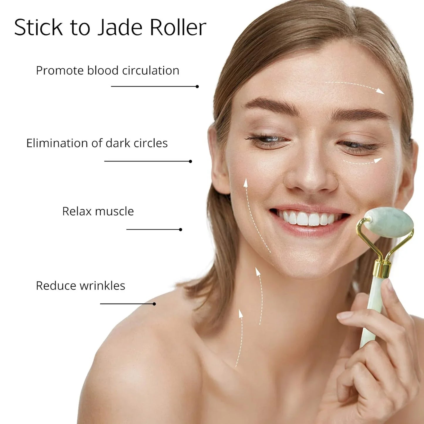Instant Glow Gua Sha & Jade Roller Set | Für Strahlende Haut Und Natürliche Entspannung