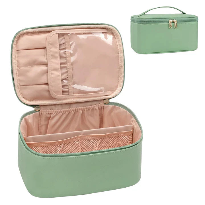Praktischer Make-Up Organizer Für Reisen | Mit Fächern Und Verteilern