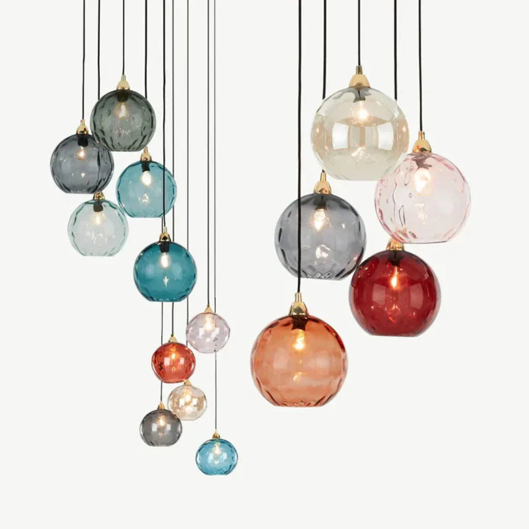 Elegante Dreifach-Cluster Pendelleuchte