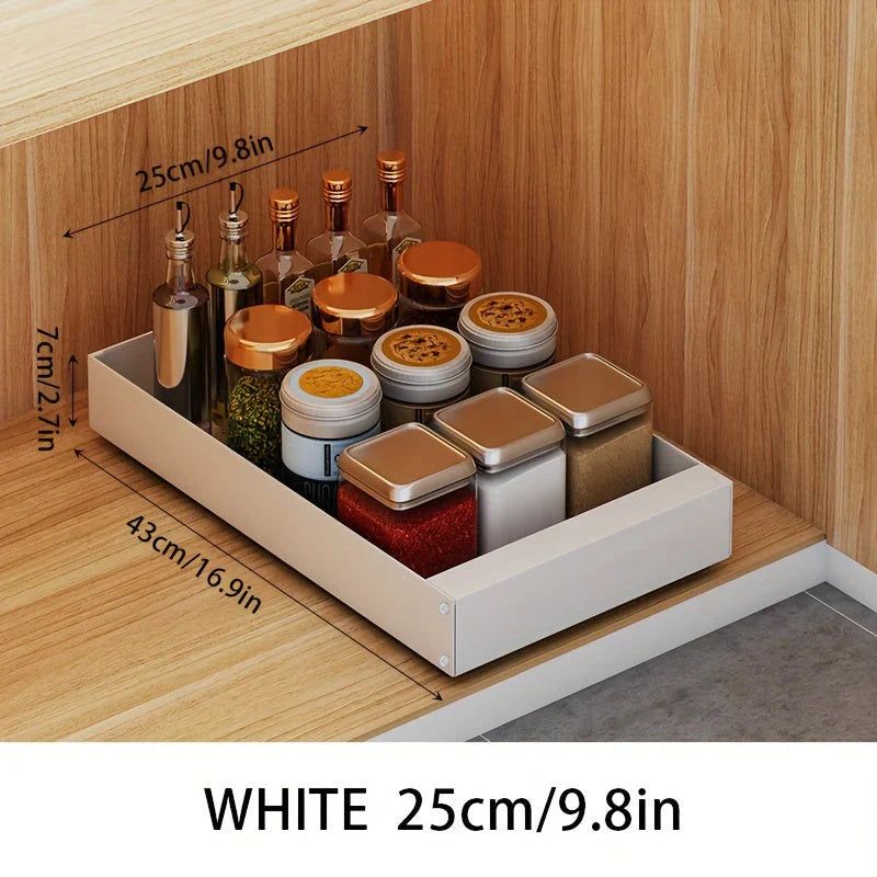 Erweiterbarer Küchenschrank Organizer