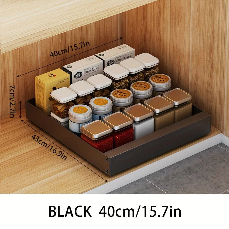 Erweiterbarer Küchenschrank Organizer