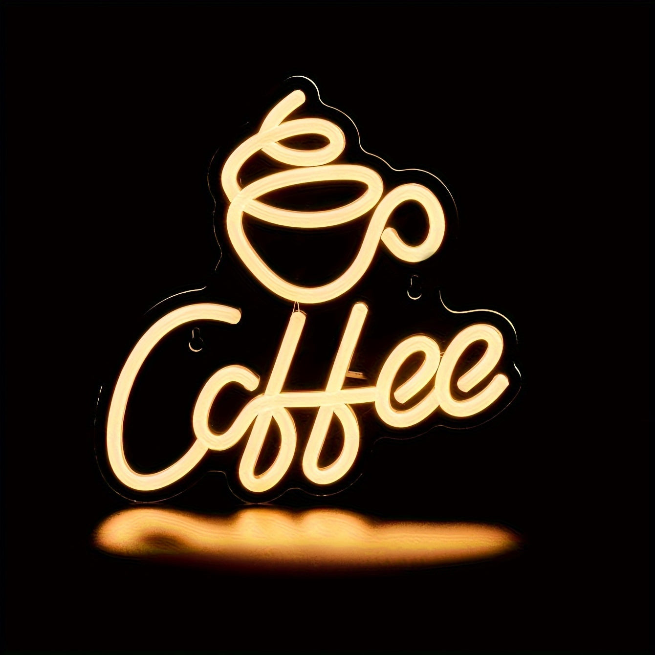 Neon LED Kaffeeschild für Wanddekoration