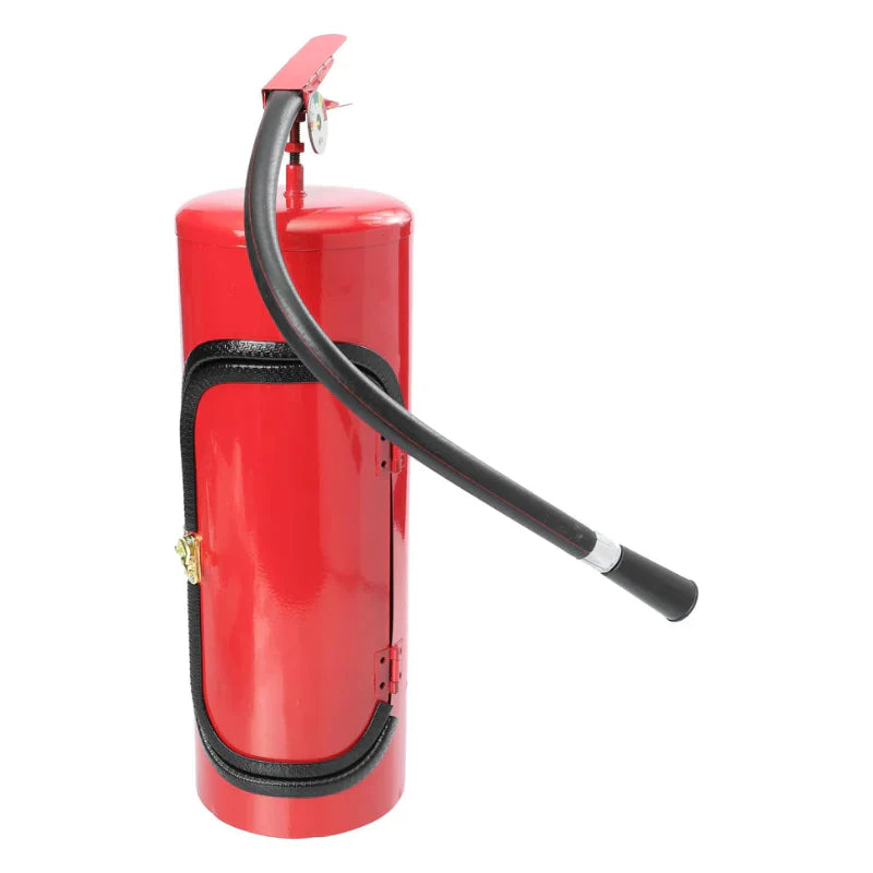 Origineller Stilvoller Flaschenhalter im Feuerlöscher-Design – Praktisch und Dekorativ