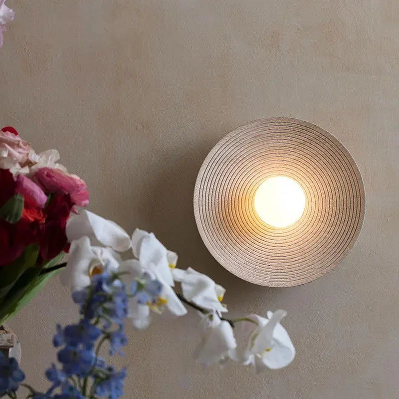 Minimalistische Japanische Wandlampe