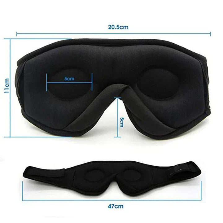 Schlafmaske Mit Bluetooth Und Musikfunktion