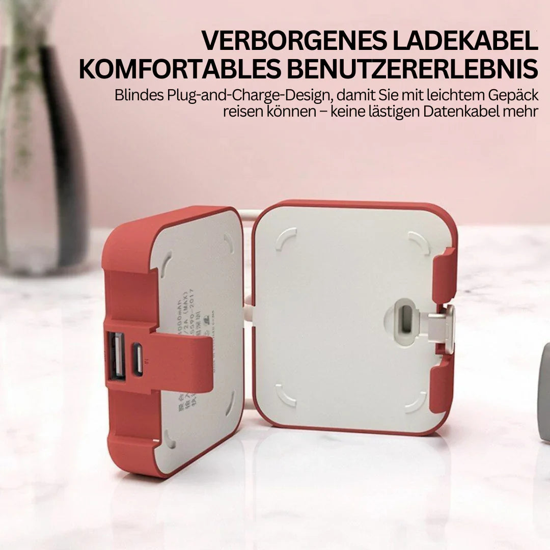 Faltbare Powerbank – Tragbares Notfall Ladegerät für unterwegs