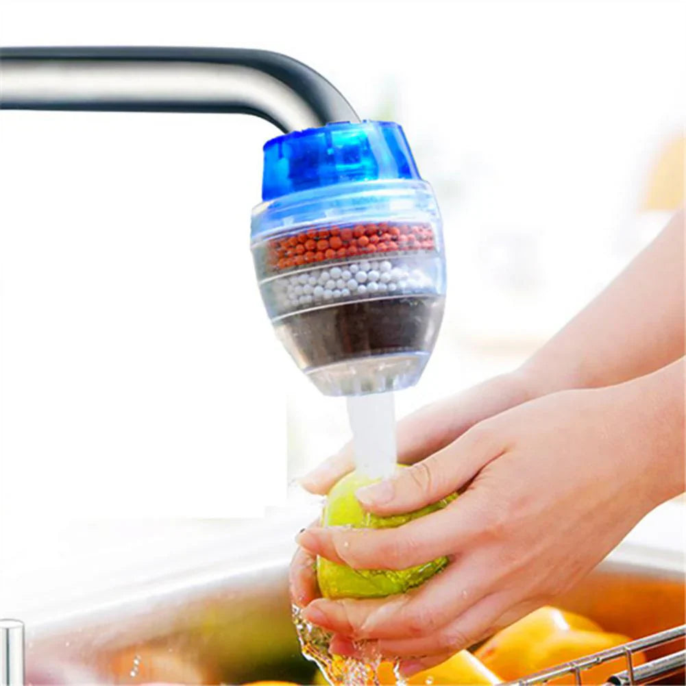 Wasserhahnfilter mit Mineralperlen für Sauberes und Sefiltertes Leitungswasser