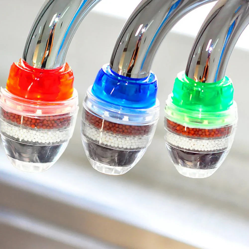 Wasserhahnfilter mit Mineralperlen für Sauberes und Sefiltertes Leitungswasser