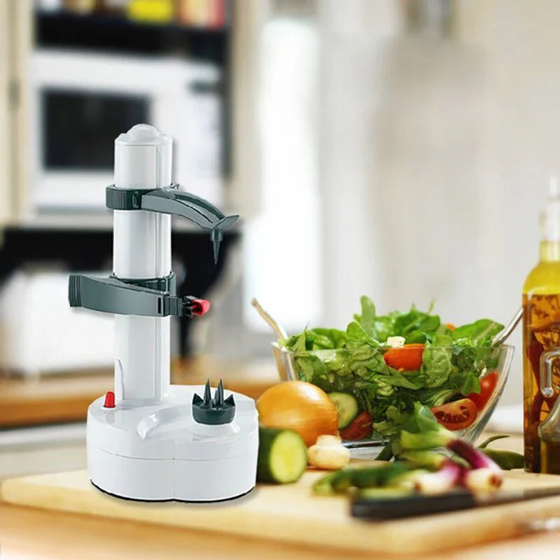 Automatischer Obst- und Gemüseschäler Mit Ein-Knopf-Bedienung