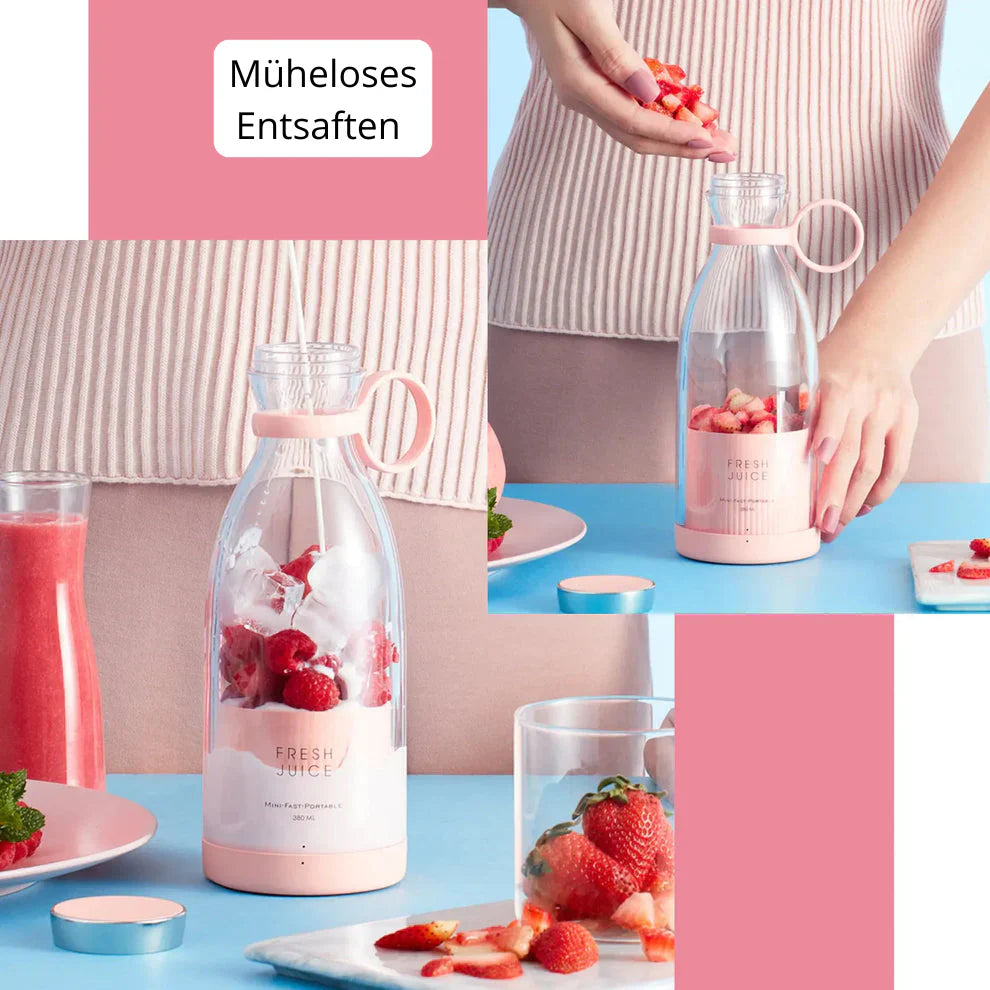Tragbarer Mixer mit Wiederaufladbarem Akku