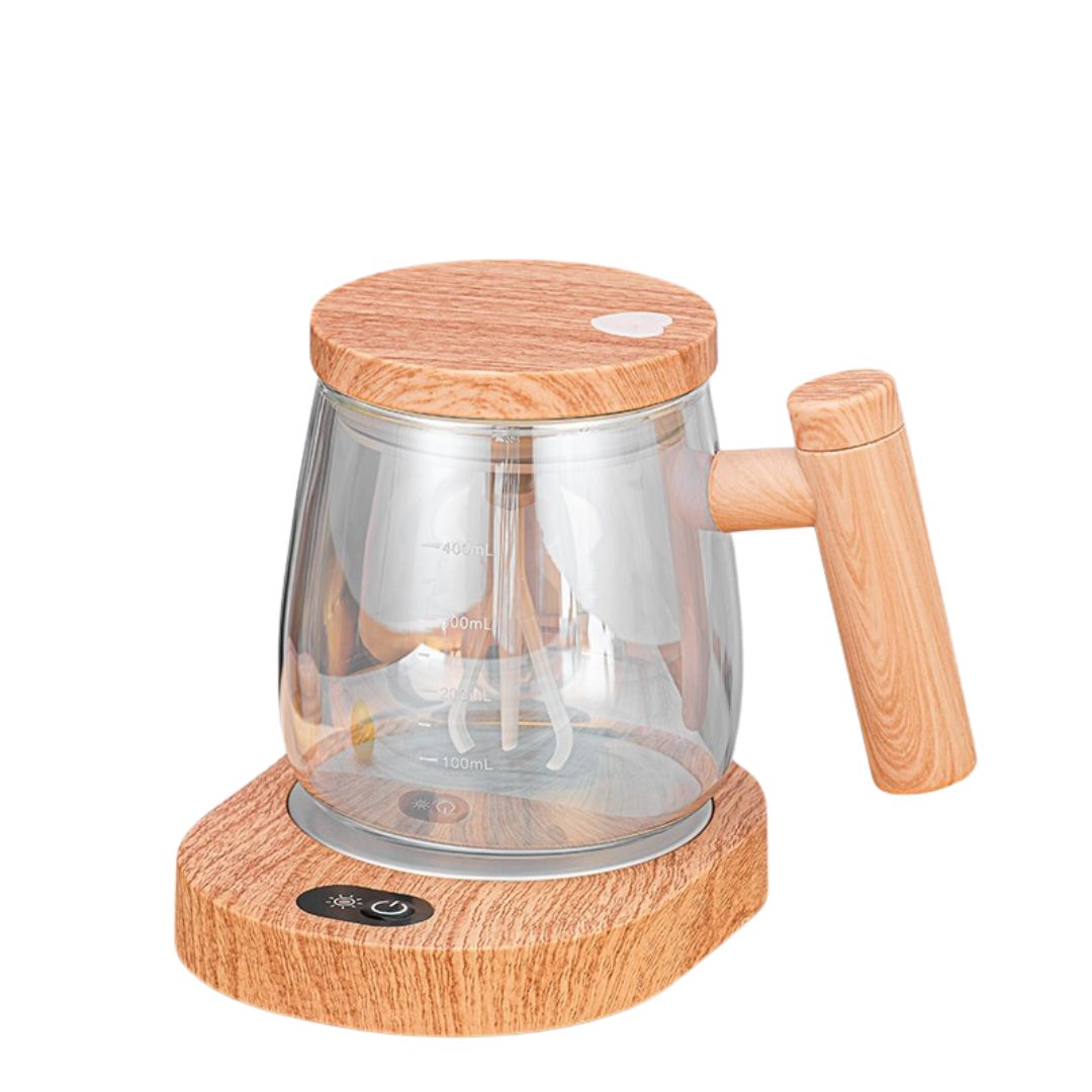2in1 Mixer Tasse Aus Holz