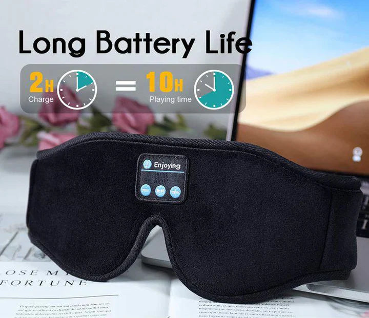 Schlafmaske Mit Bluetooth Und Musikfunktion