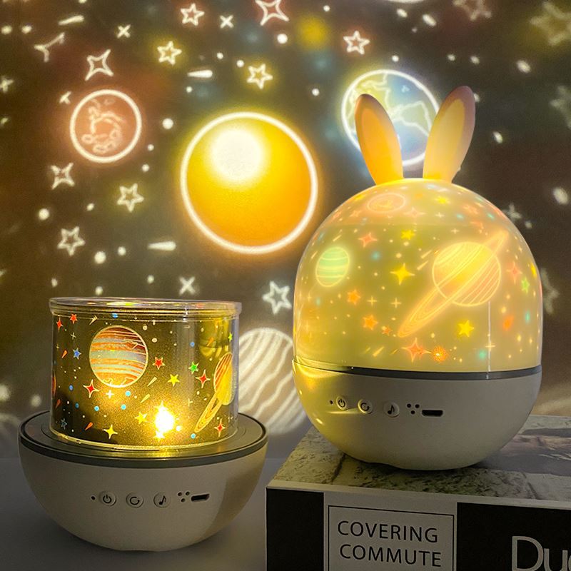 Magische Kinderzimmer-Lampe Mit Sterneneffekt