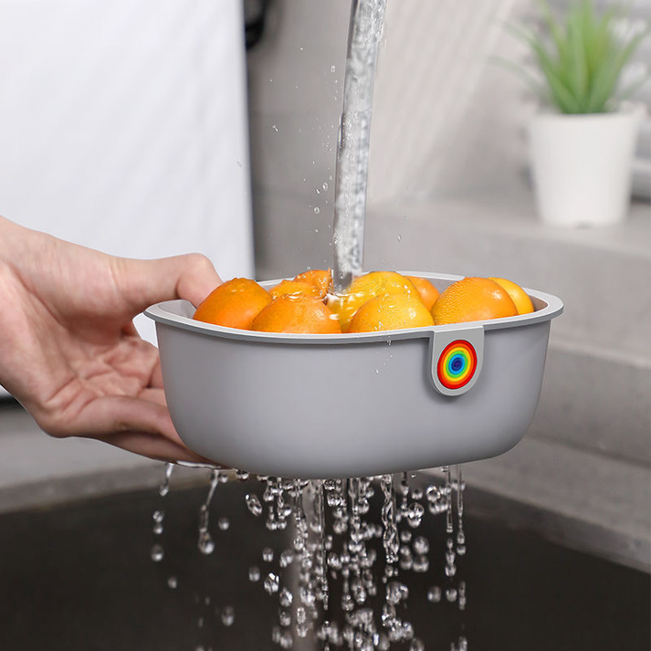 Praktische Snack Schüssel Mit 2 Ebenen