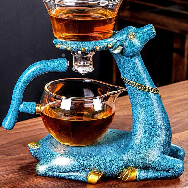 Kunstvolles Teebrenn Set mit Tiere Design – Exklusives Tea Brewer für einen Stilvollen Teetrinkgenuss