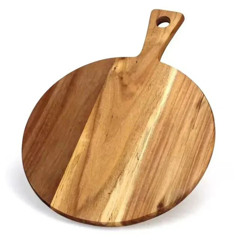 Acacia-Holz Pizzaschaufel und Servierbrett mit Griff