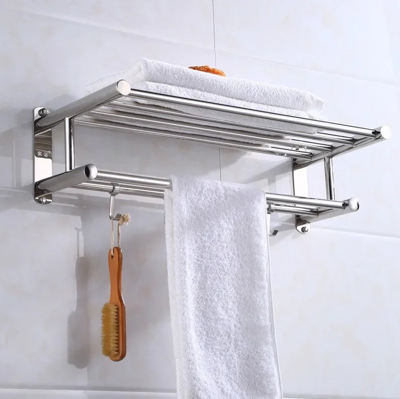 Hochwertiges Edelstahl Handtuchregal für Badezimmer