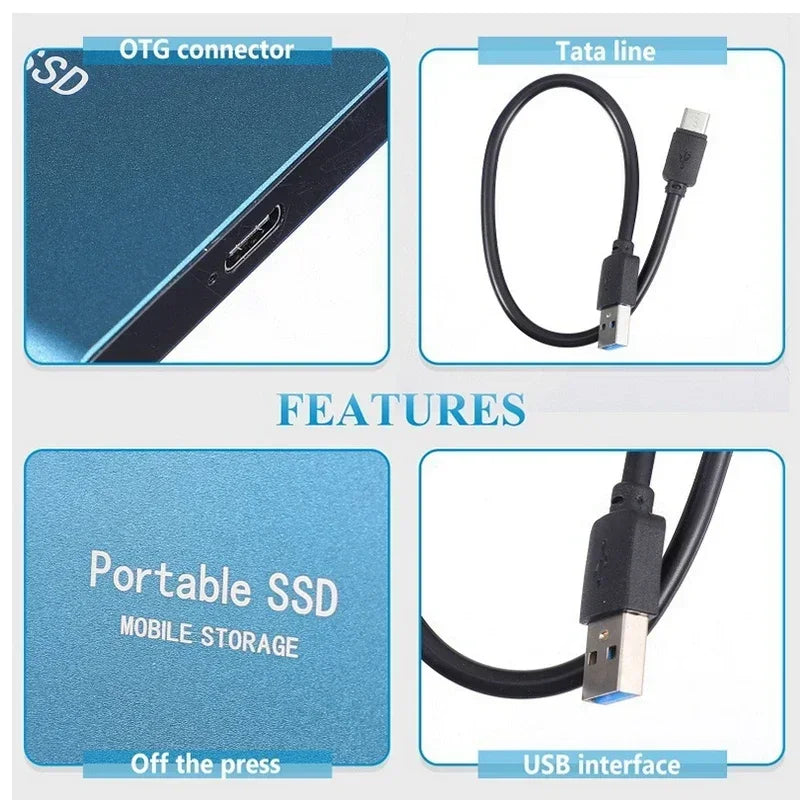 Hochleistungs-Externe SSD