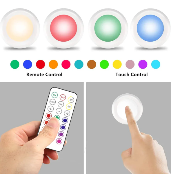 Kabellose RGB-LED-Unterlichtleiste