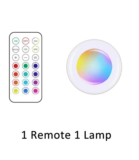 Kabellose RGB-LED-Unterlichtleiste